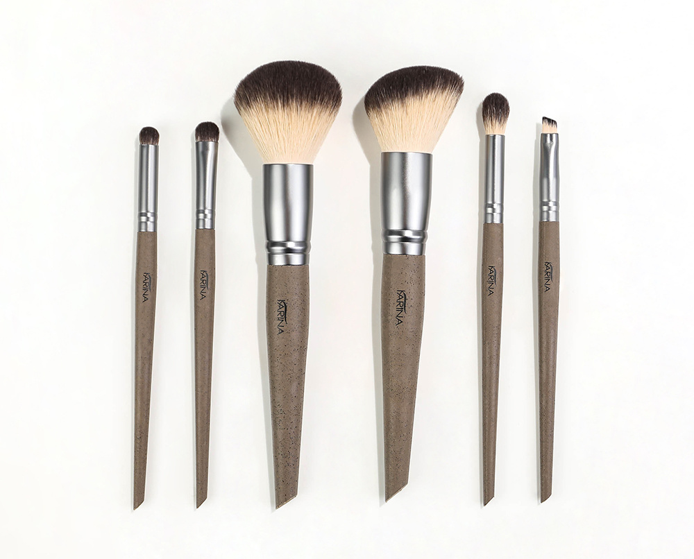 6PC Biodegradable Make up Brushes
