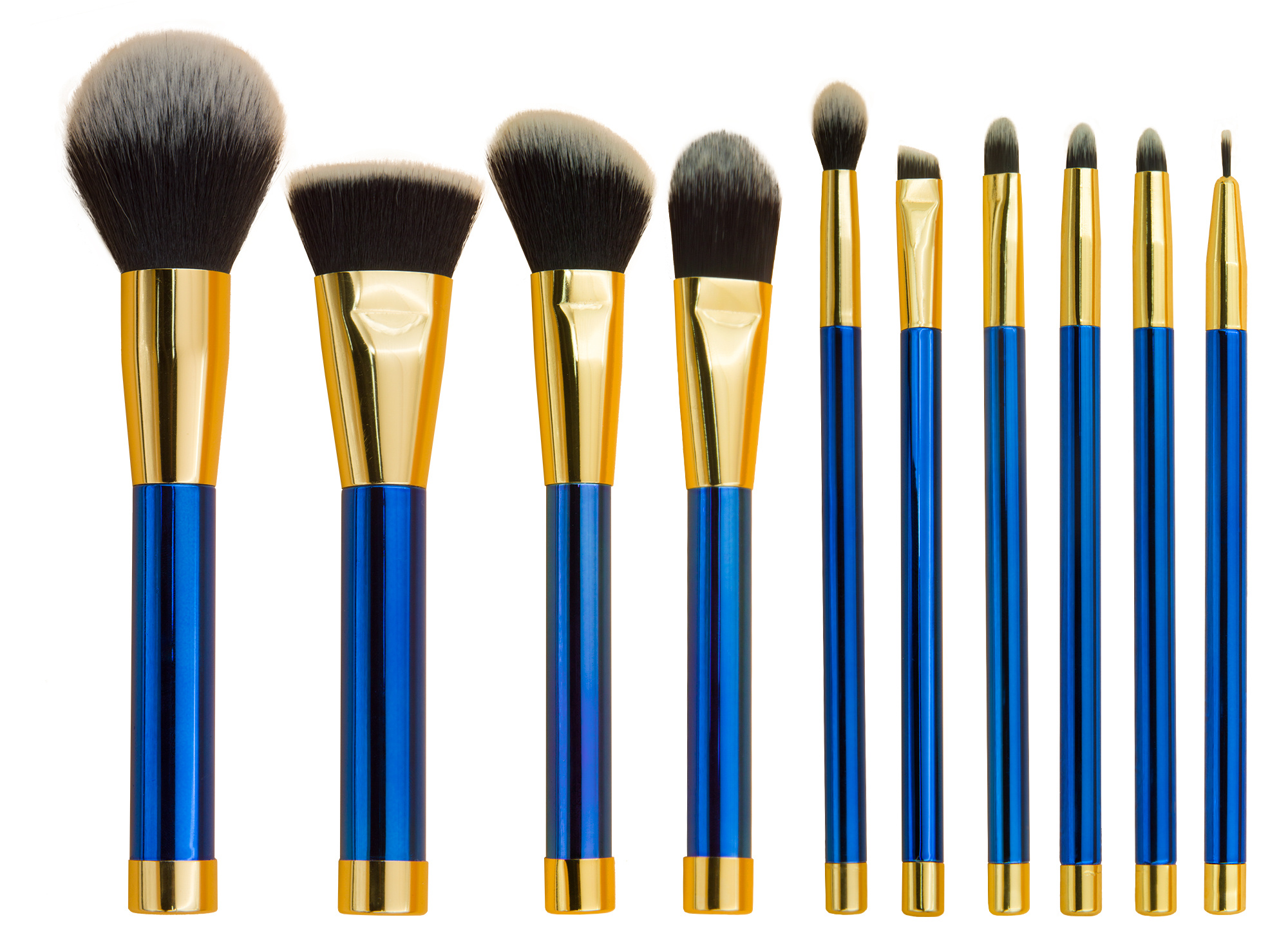 10PC Makeup Brush Set