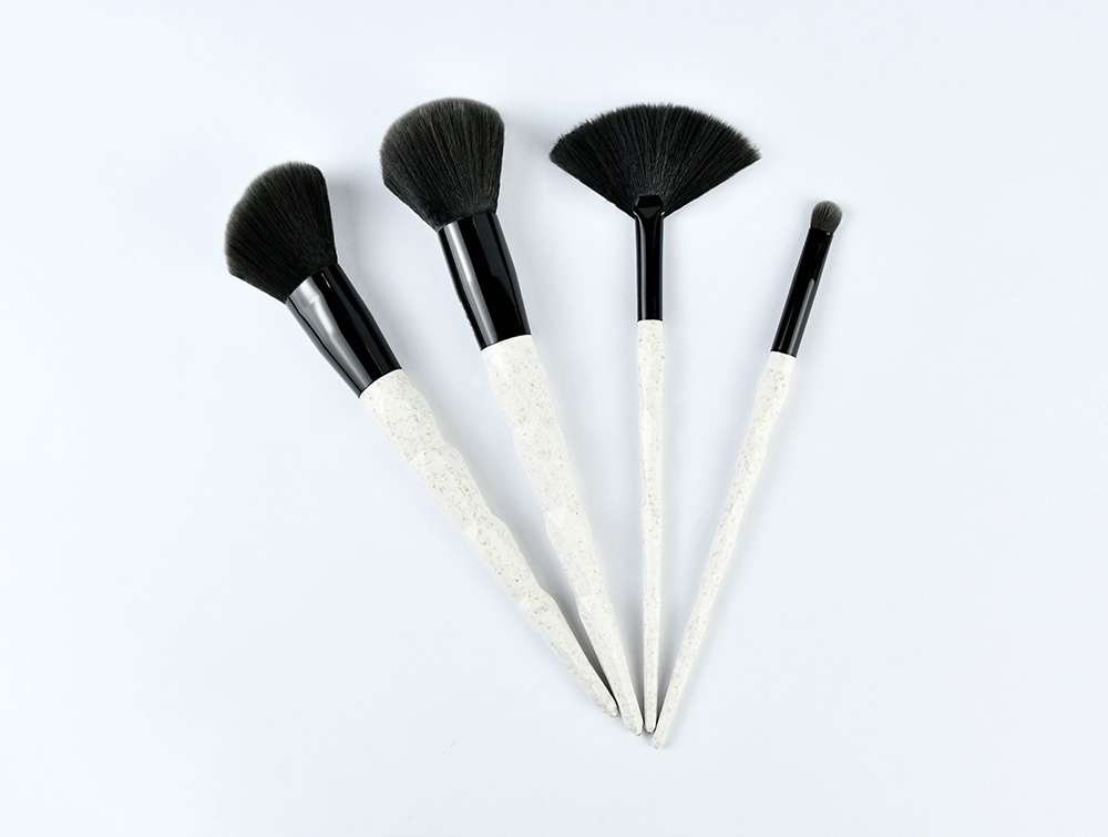 4PC Biodegradable Make up Brushes