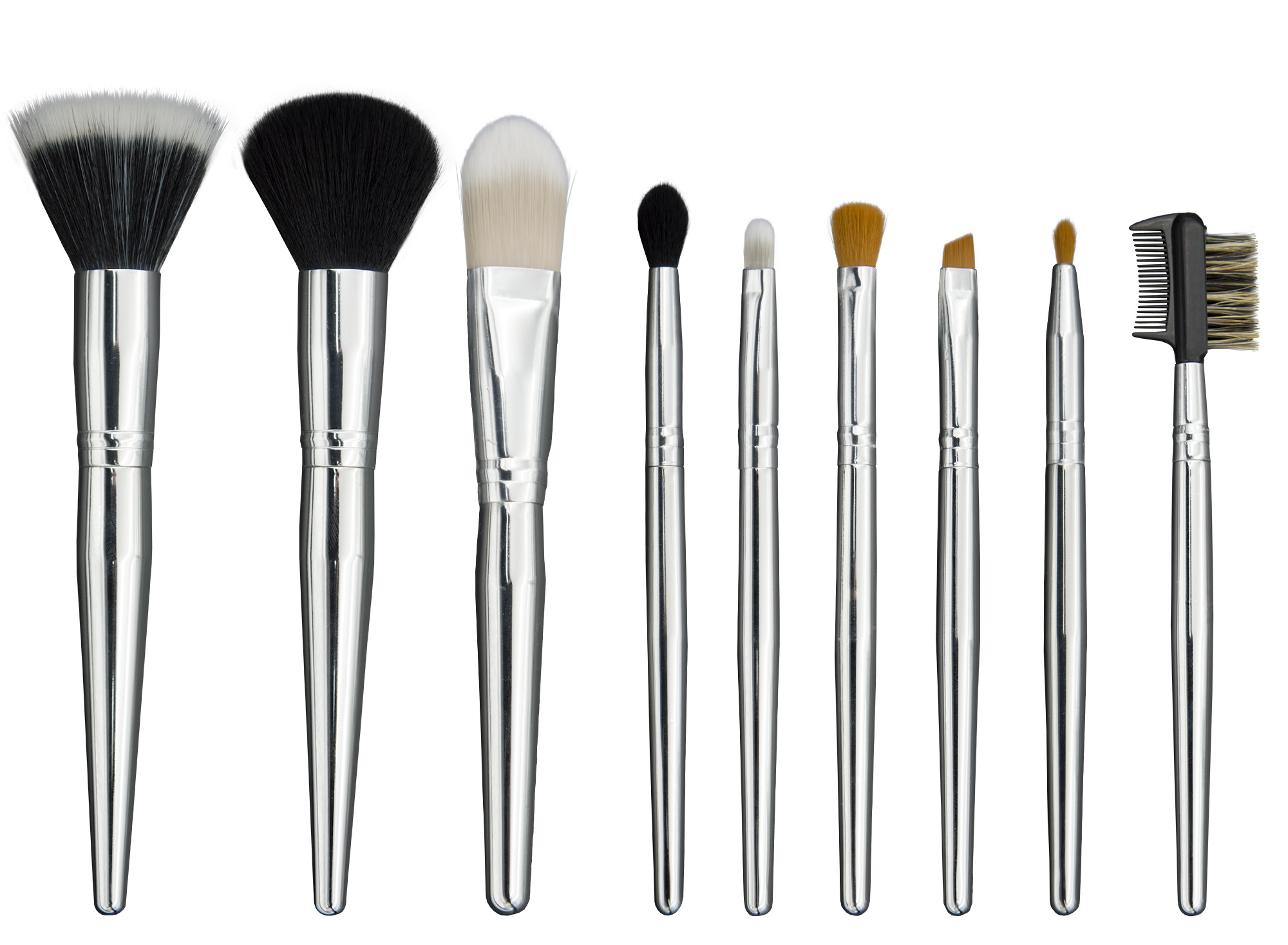 9PC Makeup Brush Set