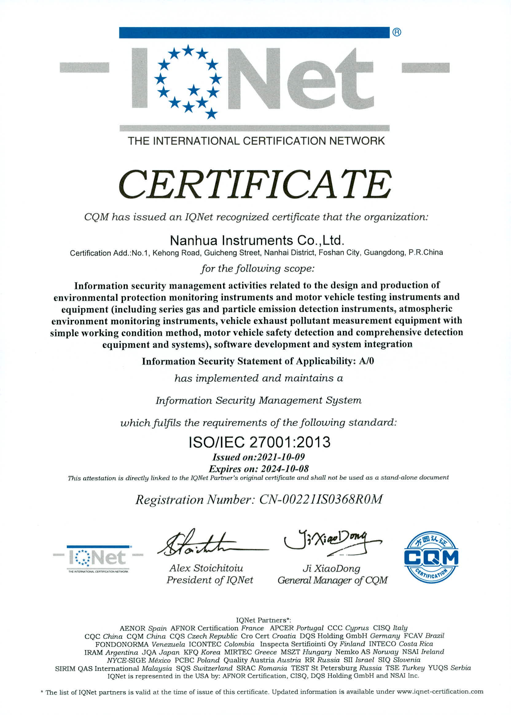 ISO 27001-2013