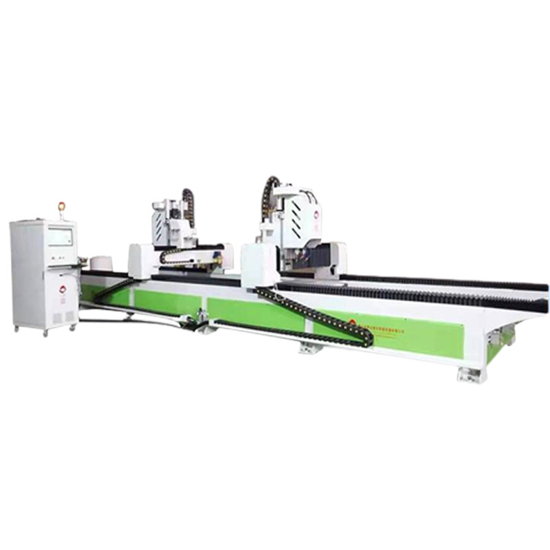Double-aisle heavy-duty industrial profile machining center