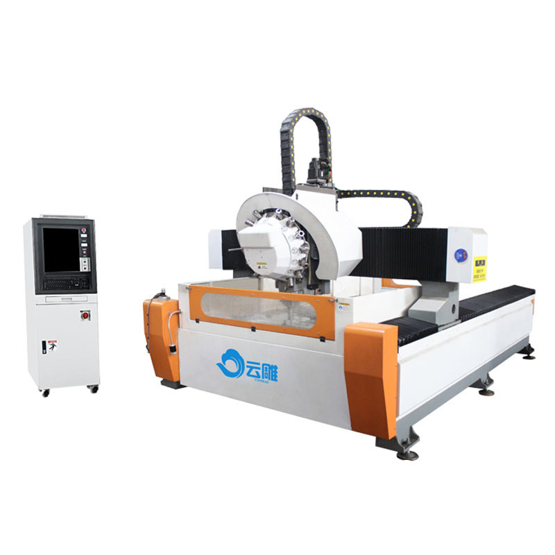 Sheet metal drilling and tapping machining center