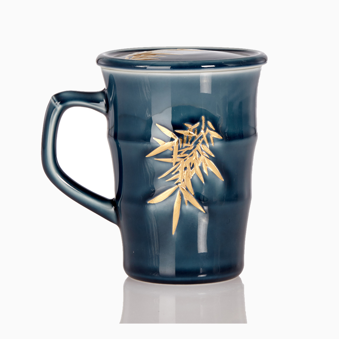 竹君子马克杯-乾唐轩，活瓷-随身杯-保温杯-茶具组