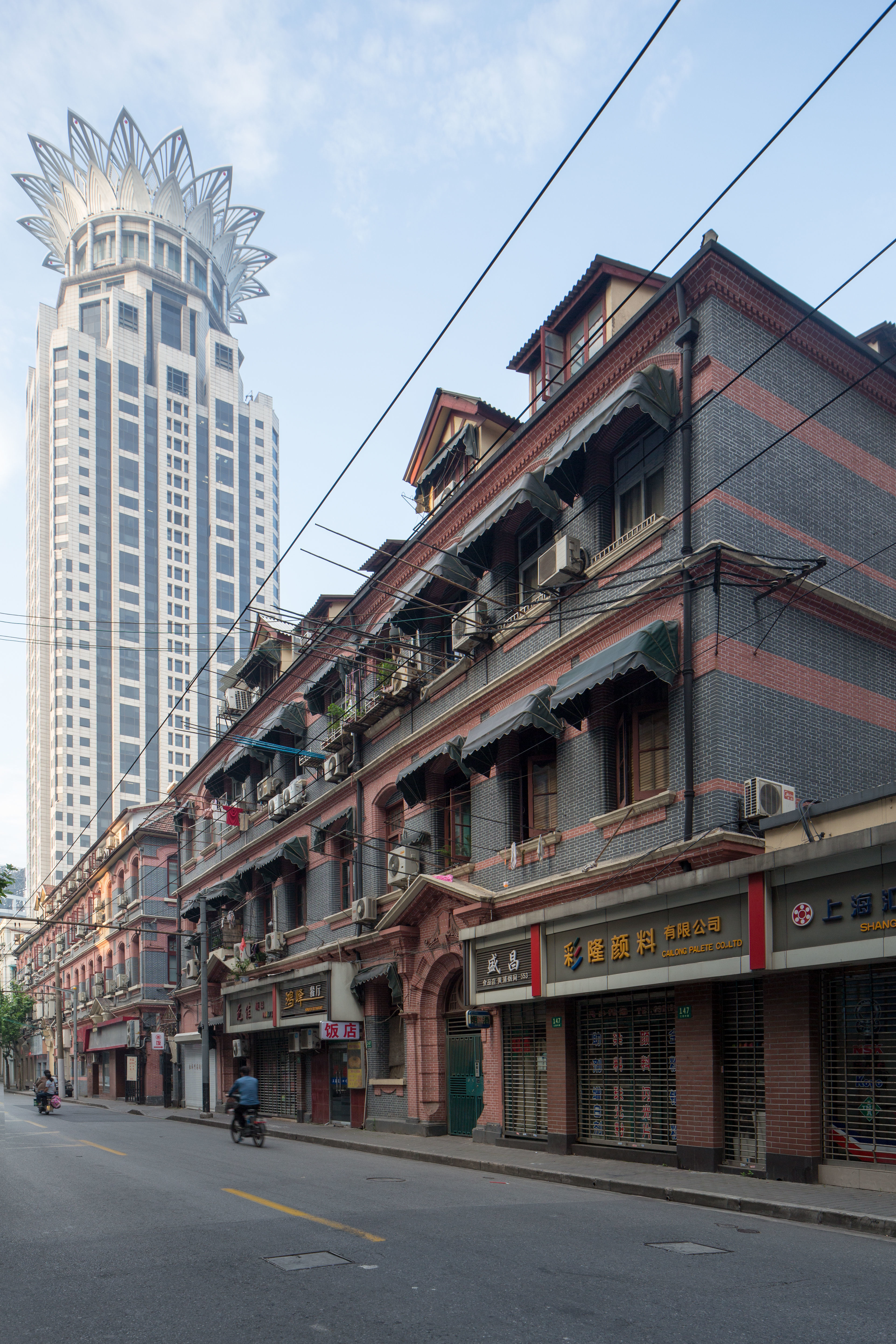 Domestic millstone old building