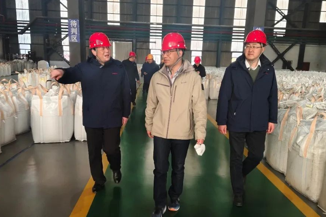 山東發(fā)展集團(tuán)安全辦主任李曉丹到魯銀新材督導(dǎo)調(diào)研節(jié)后復(fù)工復(fù)產(chǎn)工作