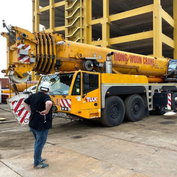 Tadano Provides Tiong Woon operators with 29 days of AC, CC crane training in Singapore