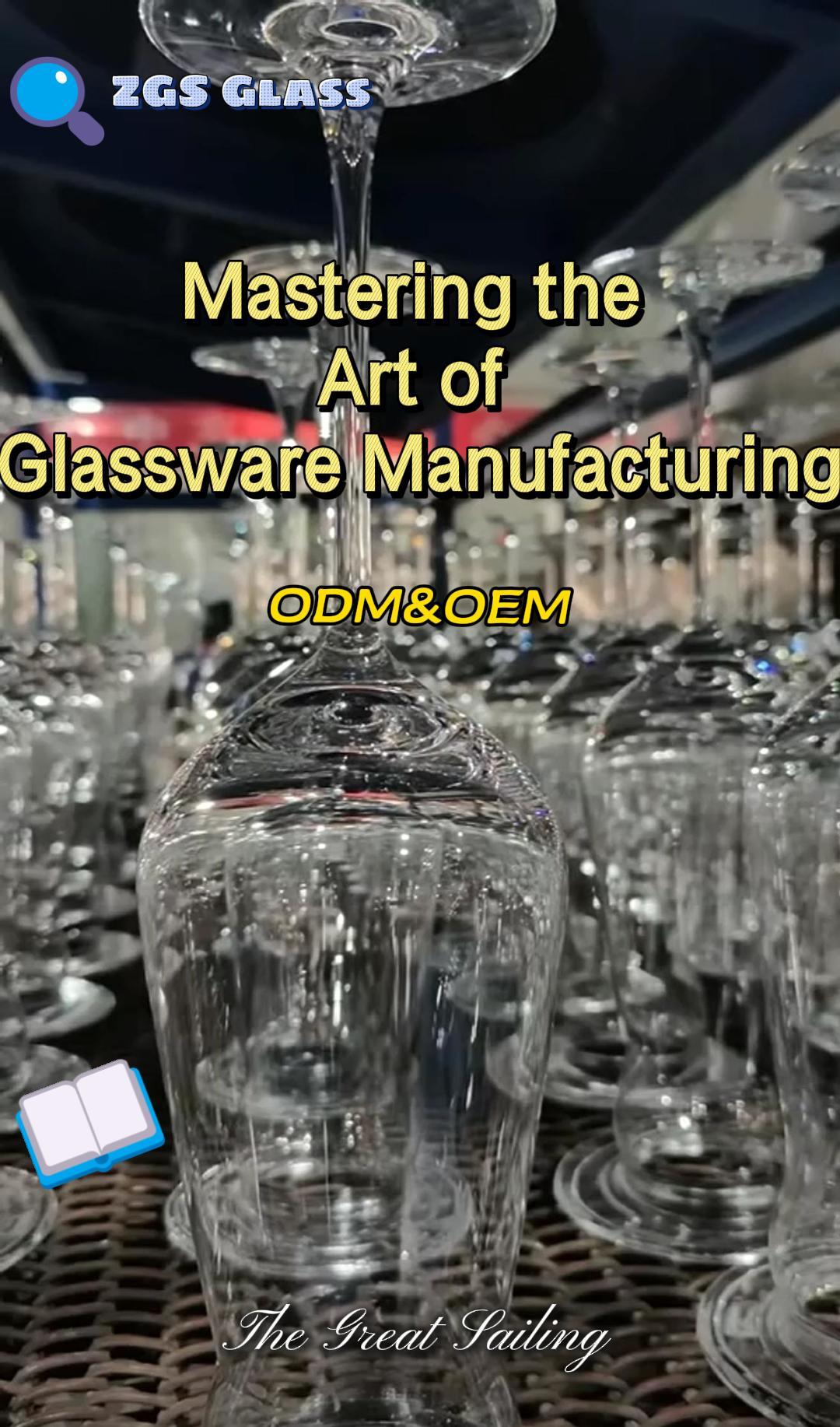 Hand Blown Glass Goblet