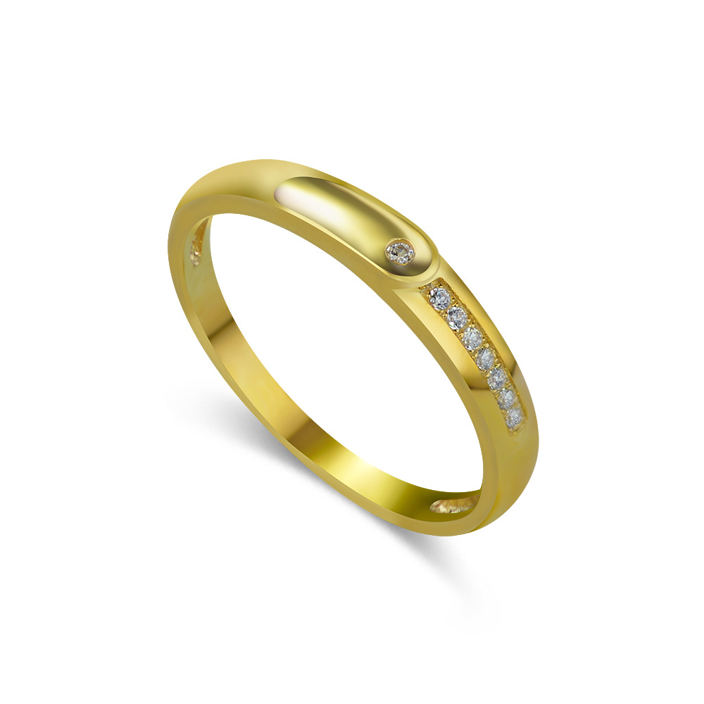 flower 18K gold ring