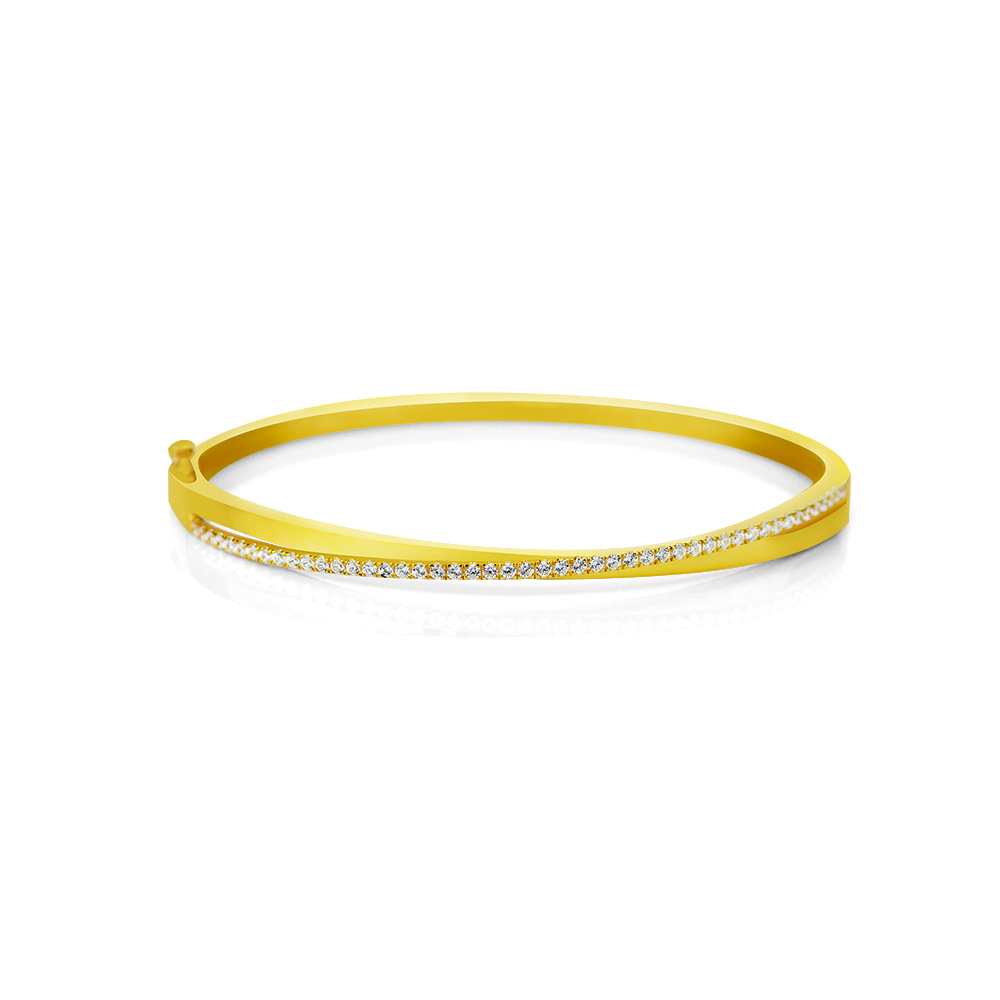 charms wholesale 18K Gold Zircon Bracelet