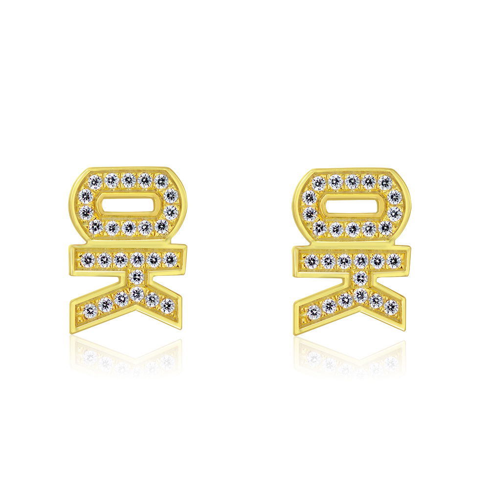 cheap jewelry 18K gold earring Korean temperament long pendant