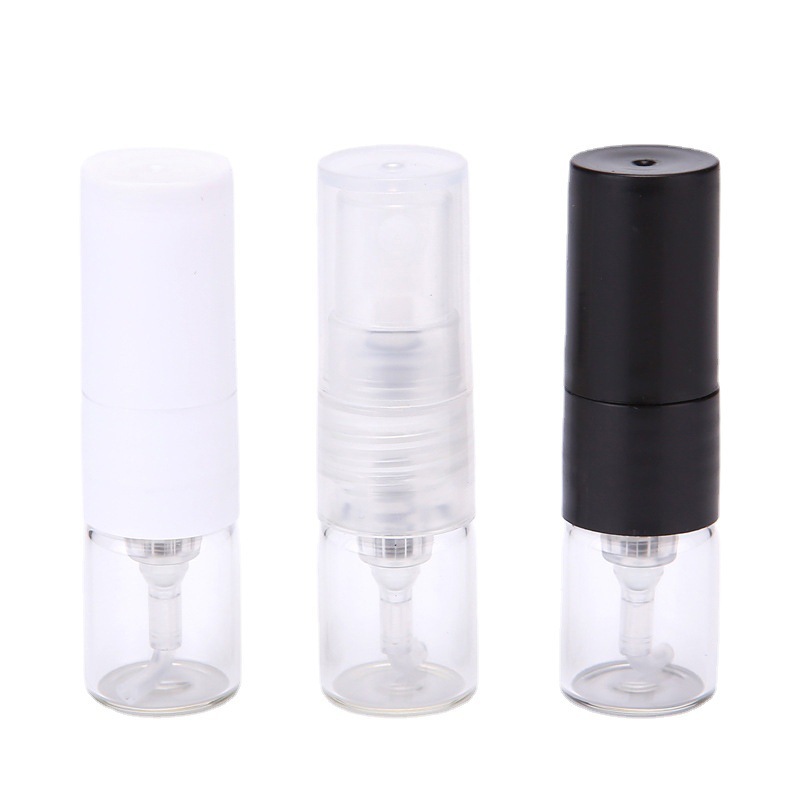 1ml Glass High-End Portable Spray Bottle for Samples and Fine Mist Spray - Empty Glass Vial