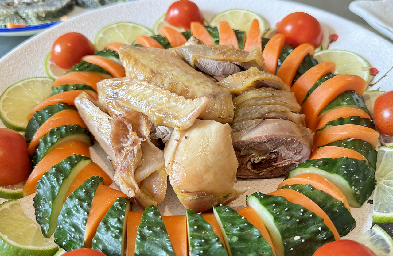 Gà mát sông trắng