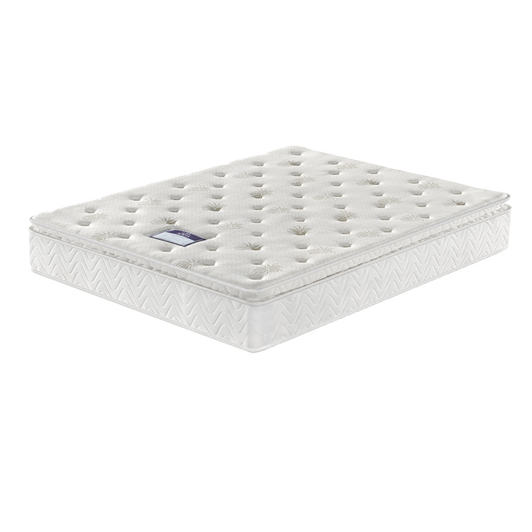 Euro Top Hotel Pocket Coil Spring Bed Mattress