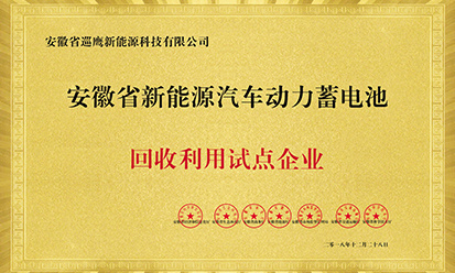回收利用试点企业 回收利用试点企业