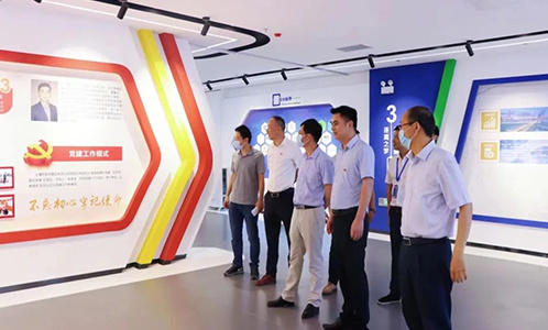 合肥市调研组调研巡鹰新能源党建、科创融合工作