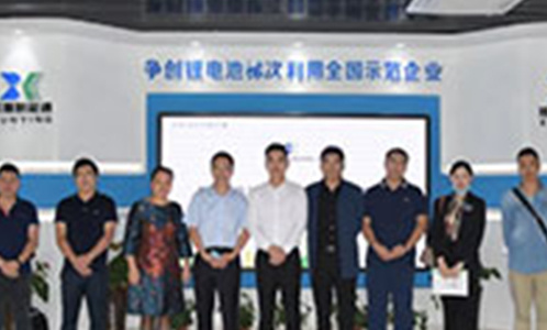 2020动力电池回收利用行业调研交流团走进巡鹰新能源
