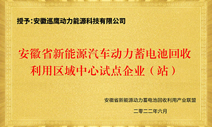 回收利用区域中心试点企业(站) 回收利用区域中心试点企业(站)