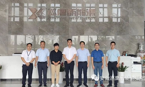 巡鹰聚焦｜桐城市人民政府市长刘存磊一行莅临巡鹰集团参观指导
