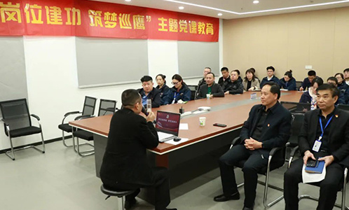 凝心铸魂，在新征程上勇毅前行——巡鹰集团党总支扎实开展党课教育活动