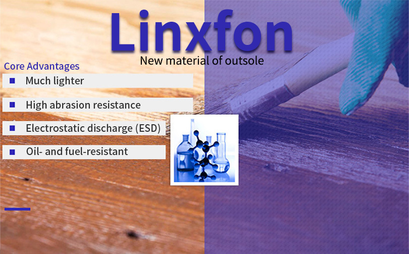 Linxfon-New material of outsole Linxfon-New material of outsole