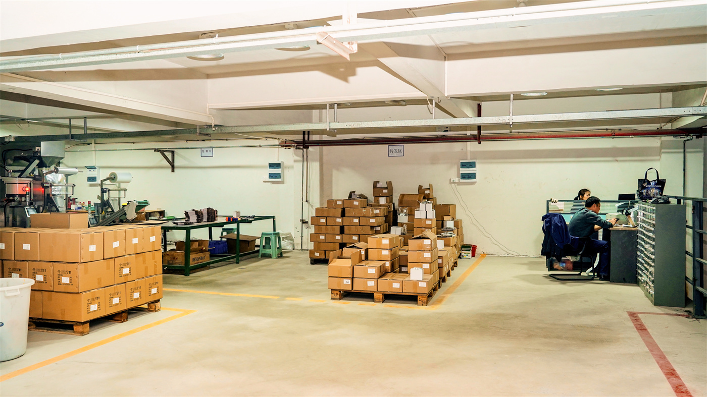 Interior view of the factory building