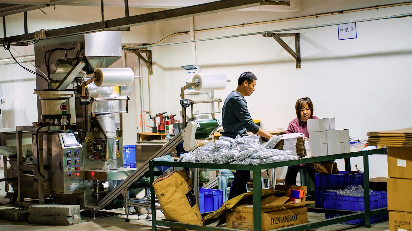 Interior view of the factory building
